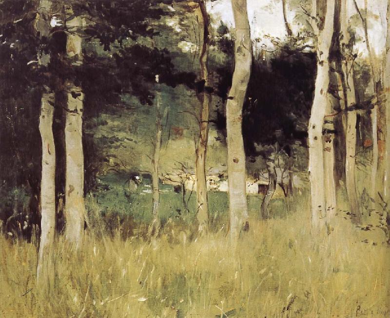 Berthe Morisot Village France oil painting art